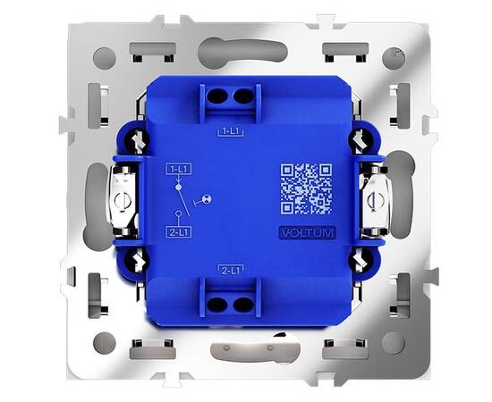 Выключатель одноклавишный с подсветкой Voltum S70 VLS010202, изображение 6