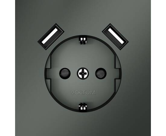 Розетка с USB, А+А Voltum S70 VLS040406, изображение 3