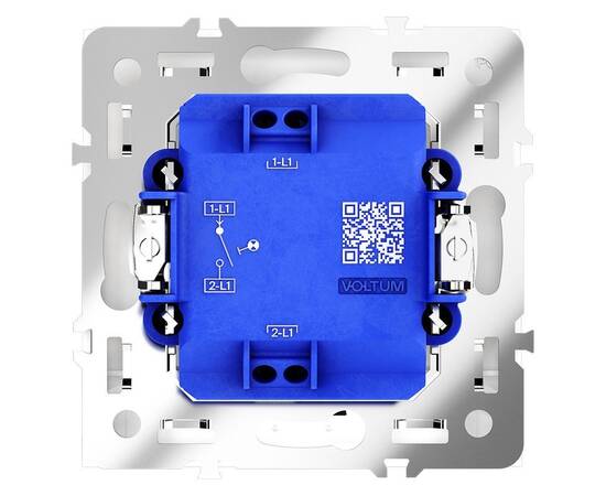 Выключатель одноклавишный с подсветкой Voltum S70 VLS010203, изображение 6