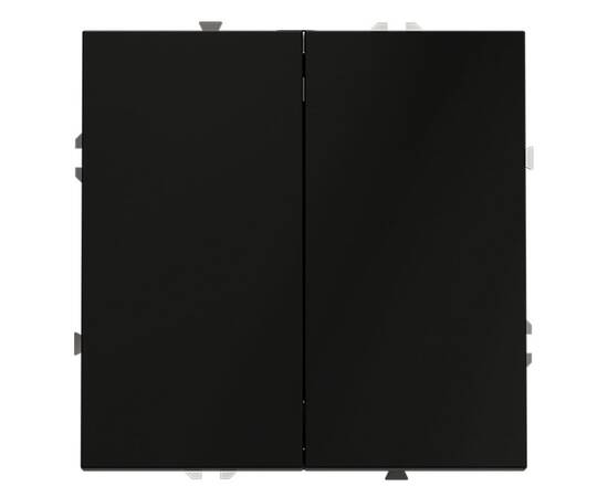 Выключатель двухклавишный Voltum S70 VLS020108