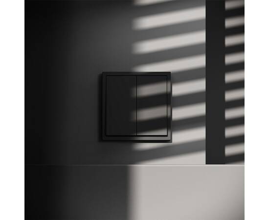 Выключатель двухклавишный Voltum S70 VLS020108, изображение 2