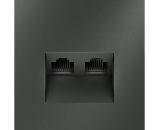 Розетка компьютерная двойная Voltum S70 VLS060206, изображение 3