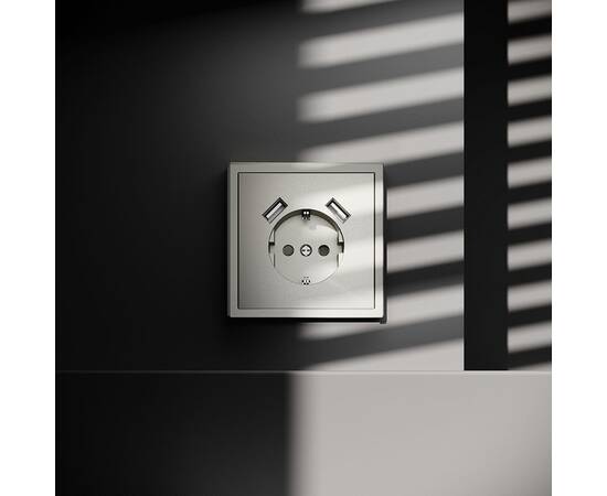 Розетка с USB, А+А Voltum S70 VLS040404, изображение 2