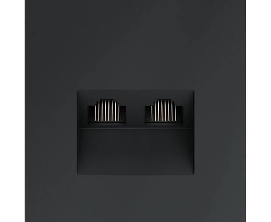 Розетка компьютерная двойная Voltum S70 VLS060207, изображение 3