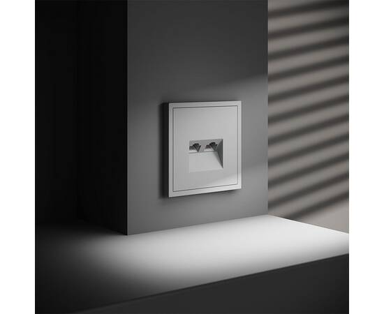 Розетка компьютерная двойная Voltum S70 VLS060202, изображение 6