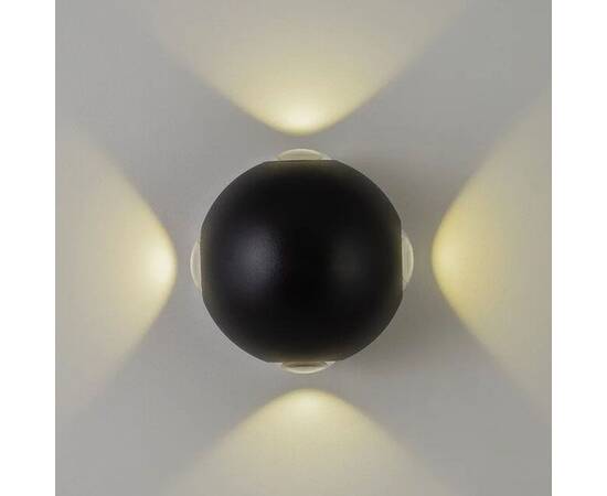 Уличный настенный светильник AM Group AM303-4X3 W BK 4000K