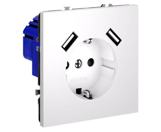 Розетка с USB Voltum S70 VLS040402, изображение 4