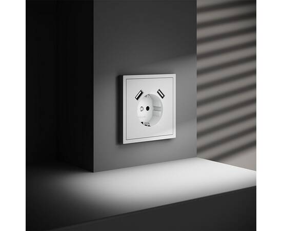 Розетка с USB Voltum S70 VLS040402, изображение 6