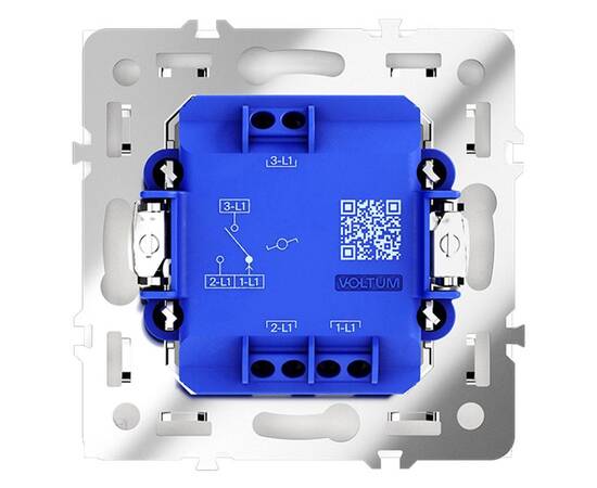 Проходной переключатель одноклавишный Voltum S70 VLS010302, изображение 5