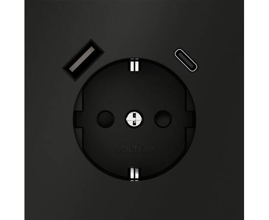 Розетка с USB, A+C Voltum S70 VLS040508, изображение 3