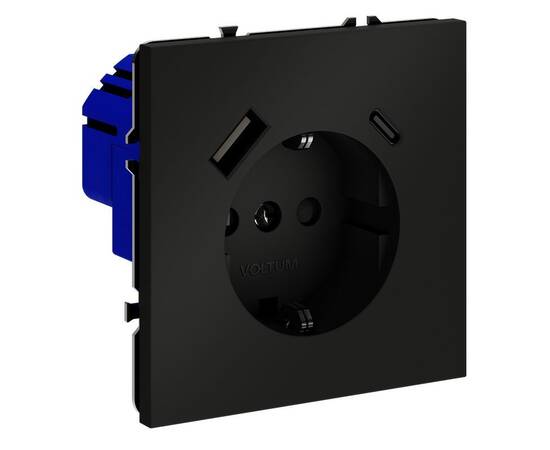 Розетка с USB, A+C Voltum S70 VLS040508, изображение 4