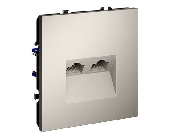 Розетка компьютерная двойная Voltum S70 VLS060203, изображение 7