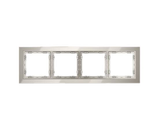 Рамка на 4 поста Voltum S70 VLS110403