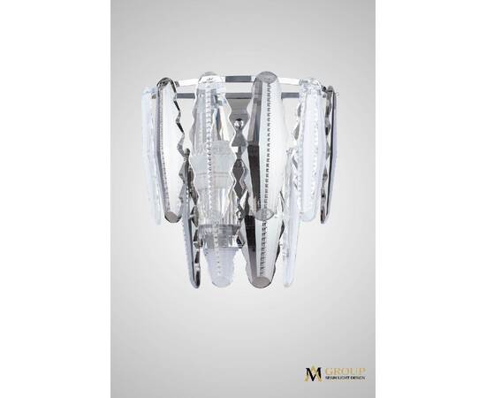 Настенный светильник AM Group ALONSO AP2 CH, изображение 3