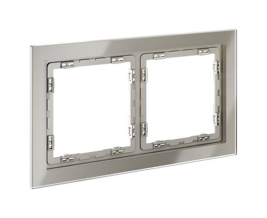 Рамка на 2 поста Voltum S70 VLS110204, изображение 2