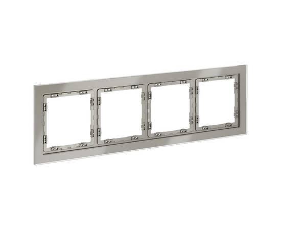 Рамка на 4 поста Voltum S70 VLS110404, изображение 3