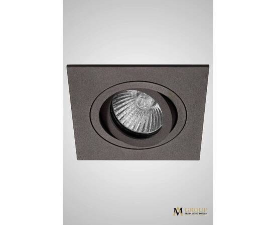 Встраиваемый светильник AM Group AM124 BK-BK