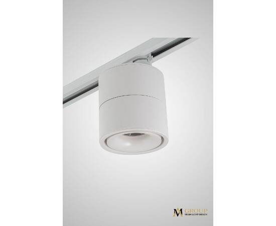 Трековый однофазный светильник AM Group AM160T WH