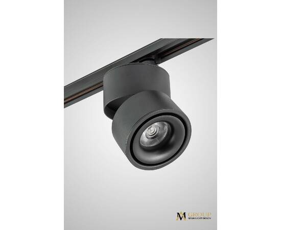 Трековый однофазный светильник AM Group AM160T BK