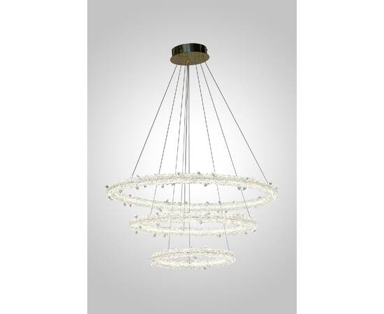 Подвесная люстра AM Group OVALE GD D800+600+400, изображение 2