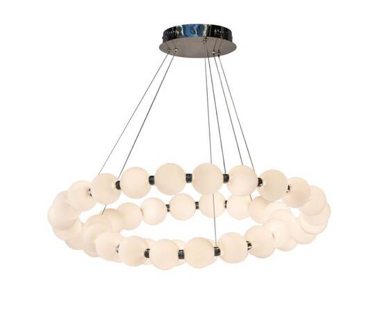 Подвесная люстра AM Group PEARL-D800+600 CH