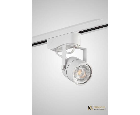 Трековый однофазный светильник AM Group AM232 WH