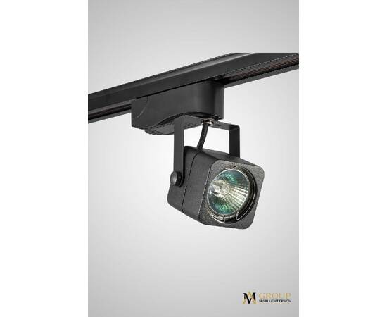 Трековый однофазный светильник AM Group AM233 BK
