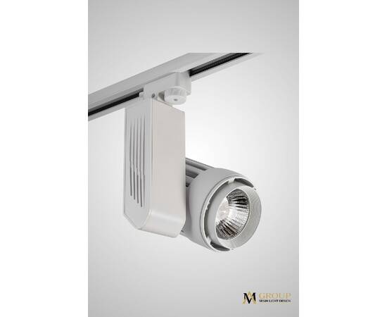 Трековый однофазный светильник AM Group AM181-WH 3000K