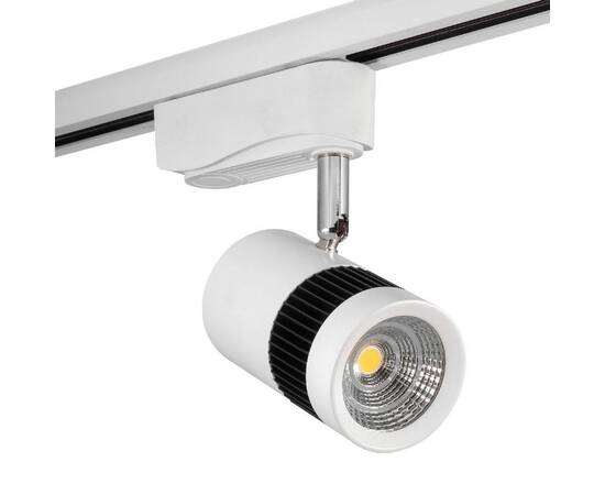 Трековый однофазный светильник AM Group AM231-10W WH 3000K, изображение 2