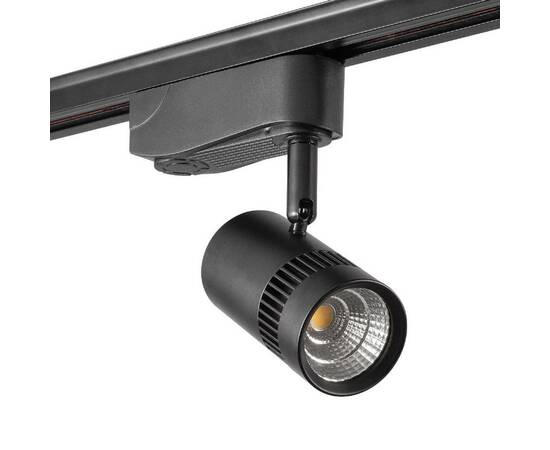Трековый однофазный светильник AM Group AM230-7W BK 4000K, изображение 2