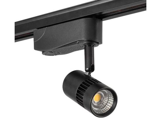 Трековый однофазный светильник AM Group AM229-5W BK 3000K, изображение 2