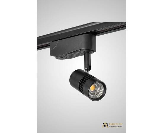 Трековый однофазный светильник AM Group AM229-5W BK 4000K