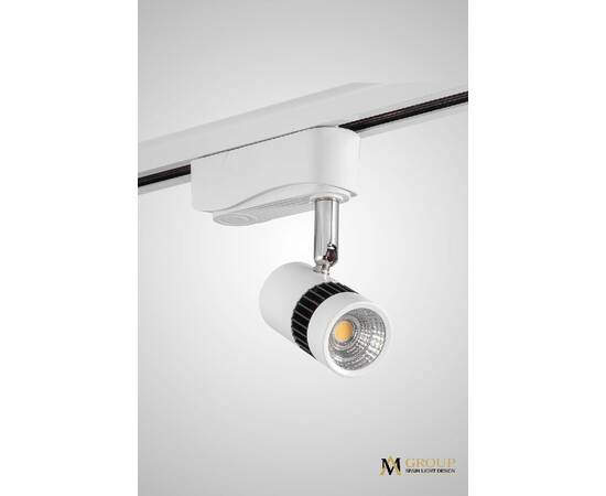 Трековый однофазный светильник AM Group AM229-5W WH 3000K