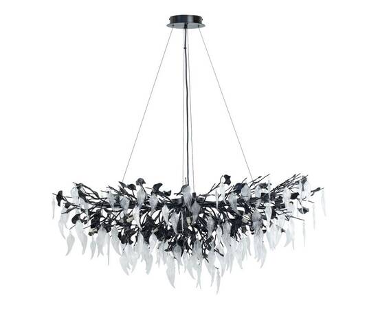 Подвесная люстра AM Group WOODSTAR L1200 BK