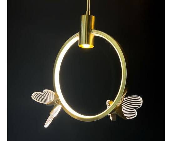 Подвесной светильник AM Group MARIPOSA SP2 POLISHED GOLD, изображение 2