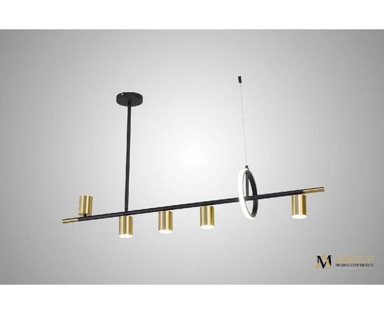 Подвесная люстра AM Group AM438 POLISHED GOLD, изображение 3