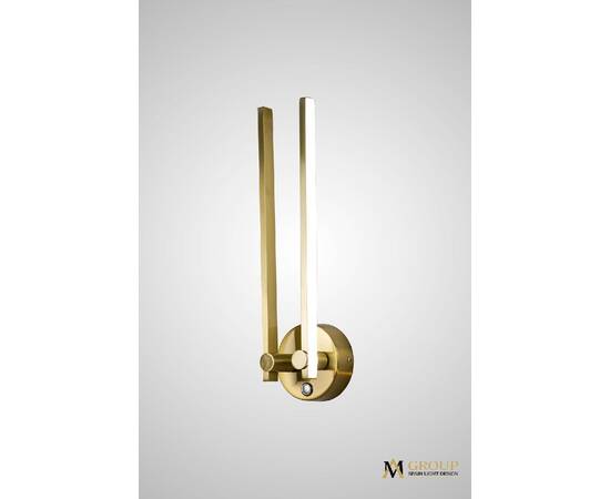 Настенный светильник AM Group AM439 POLISHED GOLD, изображение 2