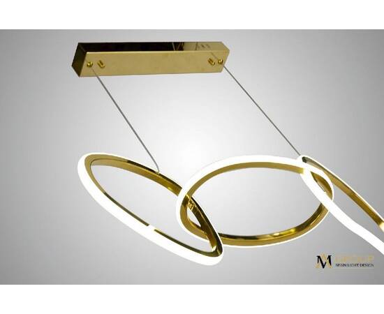 Подвесной светильник AM Group AM448 L800 GOLD, изображение 2