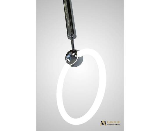 Подвесной светильник AM Group AM453 D250 CH, изображение 3