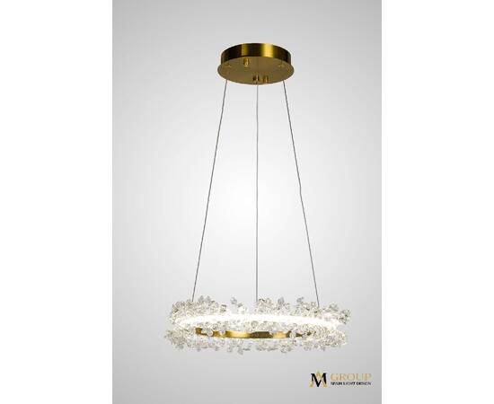 Подвесной светильник AM Group AM455 L400 POLISHED GOLD