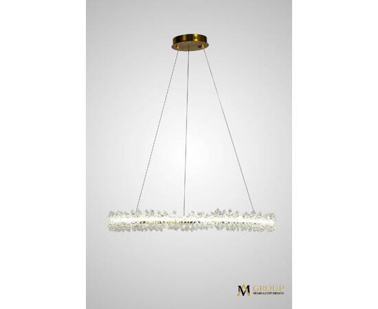 Подвесной светильник AM Group AM455 L800 POLISHED GOLD