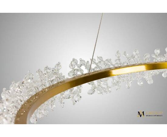 Подвесной светильник AM Group AM455 L800 POLISHED GOLD, изображение 3