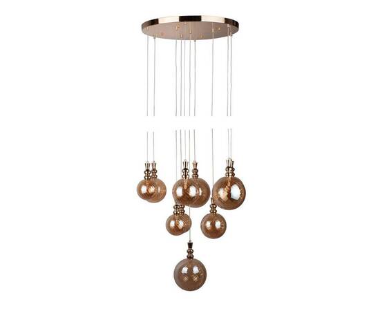 Каскадная люстра AM Group AM354-10 AMBER, изображение 2