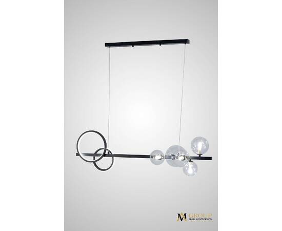Подвесная люстра AM Group AM456 BK