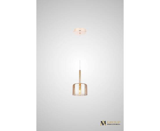 Подвесной светильник AM Group AM355-D140 AMBER