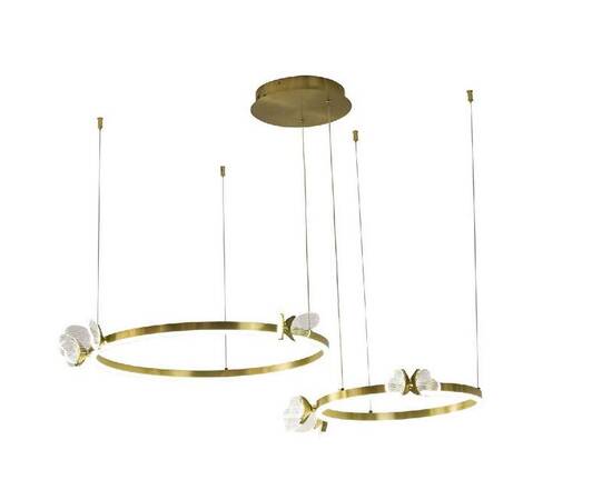 Подвесная люстра AM Group MARIPOSA SPD400+600 POLISHED GOLD