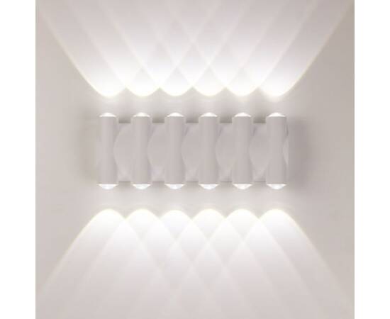 Фасадный светильник AM Group AM359-12X1W WH 4000K