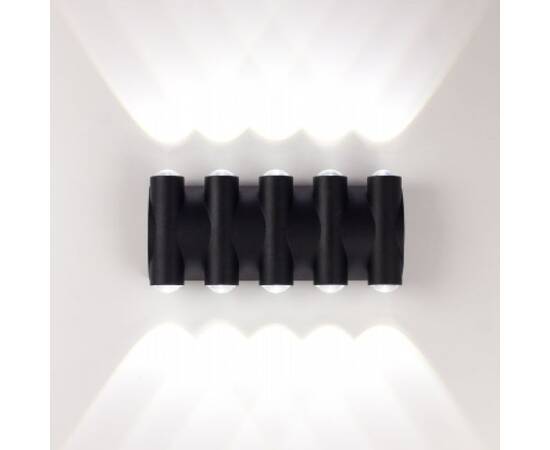 Фасадный светильник AM Group AM359-10X1W BK 4000K