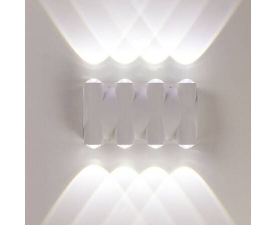 Фасадный светильник AM Group AM359-8X1W WH 4000K