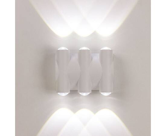 Фасадный светильник AM Group AM359-6X1W WH 4000K